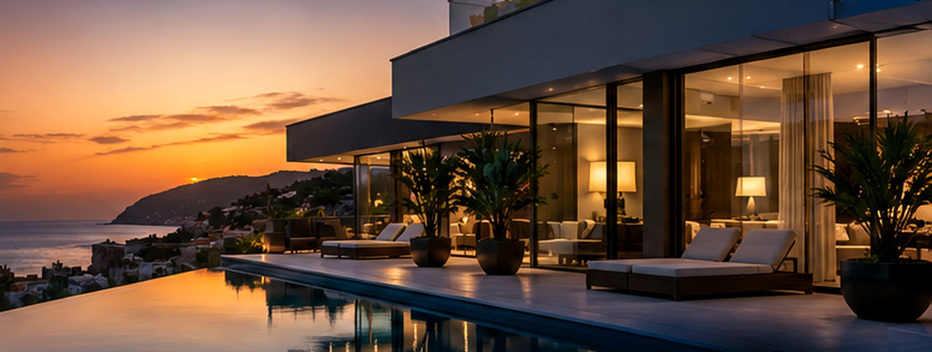 Luxury seaside villa